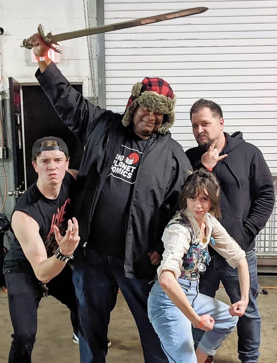 John Staton at a convention